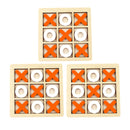 Jogo da Velha Montessori em Madeira – Brinquedo Educativo de Raciocínio para Crianças – Compre 2 Leve 3