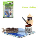 Blocos Magnéticos Colecionáveis Infantil estilo Minecraft – Conjunto de Montagem Educativo