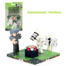 Blocos Magnéticos Colecionáveis Infantil estilo Minecraft – Conjunto de Montagem Educativo