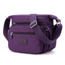 Bolsa Compacta em Nylon Resistente à Água e Fechamento em Zíper