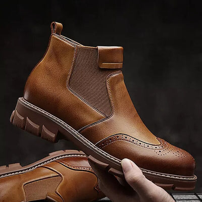 Bota Masculina de Couro Clássica - EliteCraft