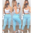 Calça Jogger Feminina de Moletom Grosso para Inverno