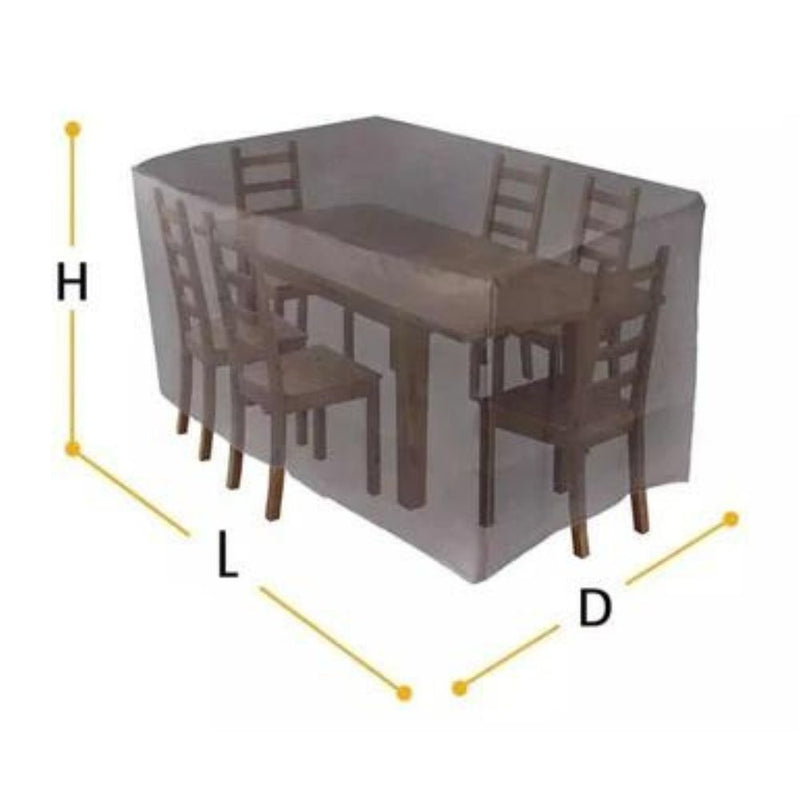 Capa Protetora Retangular para Móveis Externos Impermeável