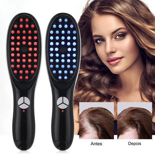 Escova LED Anti-queda para Crescimento Capilar 4 em 1 - HairGlow