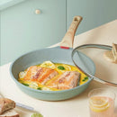 Frigideira Gourmet Antiaderente de Cerâmica com Tampa