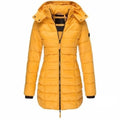 Jaqueta Feminina Puffer Longa com Capuz - WinterGlam