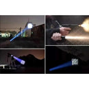 Lanterna Recarregável Tática X900 LED Super Zoom