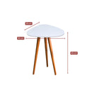 Mesinha Lateral Decorativa de Pé Palito