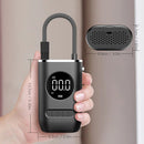 Mini Compressor de Ar Digital Portátil Recarregável