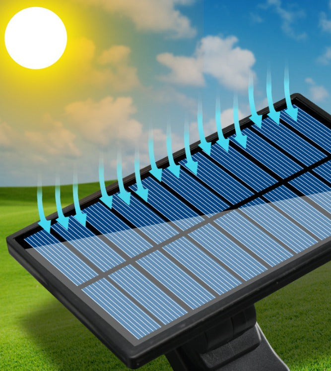 Refletor Led Solar Com 3 Cabeças 800W - EcoLight