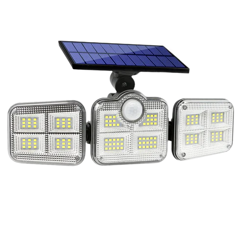 Refletor Led Solar Refletor Led Solar Com 3 Cabeças 800W - EcoLight