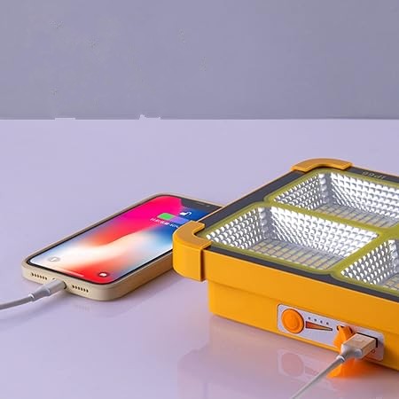 Refletor Led Solar Impermeavel com Powerbank Embutido