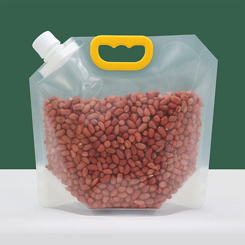 Sacos Pote Premium Armazenador de Alimentos Reutilizável - Compre 5 Leve 10