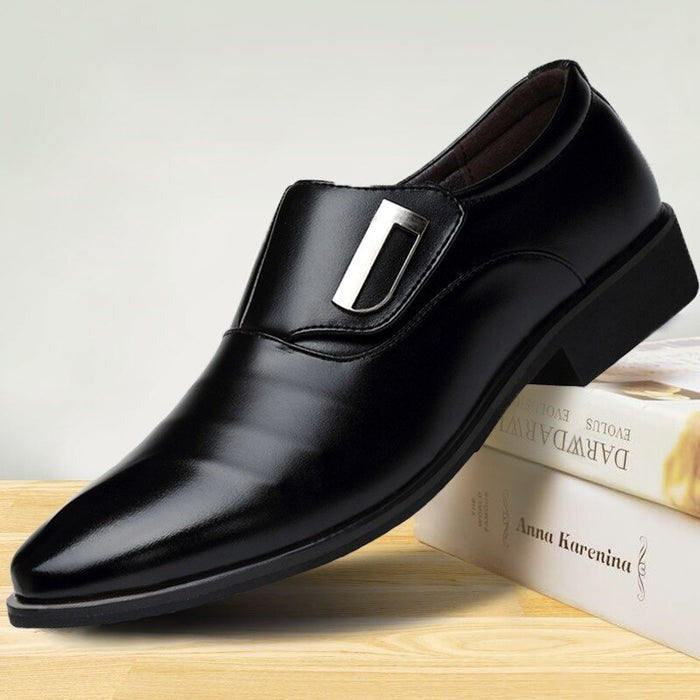 Sapato Mocassim Masculino de Couro Antiderrapante - ClassicMoc