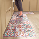 Tapete de Cozinha Estilo Azulejo – Antiderrapante, Impermeável e Fácil de Limpar