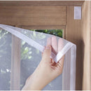 Tela Mosquiteiro para Janela 150x180cm com Velcro Autocolante Removível Anti-Inseto - Compre 1 Leve 2