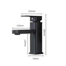 Torneira Quadrada Quente e Fria de Banheiro