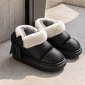 Bota Feminina Tornozelo Pelucia Preto Inverno 2