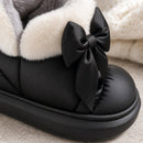 Bota Feminina Tornozelo Pelucia Preto Inverno 7
