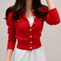 cardiga-feminino-trico-curto-com-botoes-slim-chic-estilo-coreano-para-outono-e-inverno-cor-04-vermelho