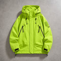 Jaqueta Masculina Capuz Softshell Impermeavel Bomber 5