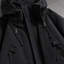 Jaqueta Masculina Capuz Softshell Impermeavel Bomber 7