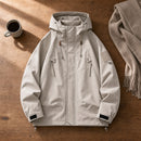 Jaqueta Masculina Capuz Softshell Impermeavel Bomber 9