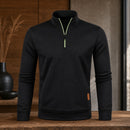 Moletom Masculino Meio Ziper Gola Alta Streetwear 1