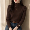 sueter-feminino-gola-alta-forrado-de-veludo-termico-macio-manga-longa-para-inverno-coreano-cor-07-castanho-escuro