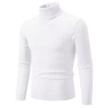 Suéter Masculino Gola Alta cor Branco
