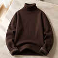 Sueter Masculino Gola Alta Malha Slim Anti Pilling 4