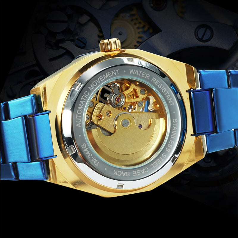Relógio Mecânico Brand Luxury T-Winner