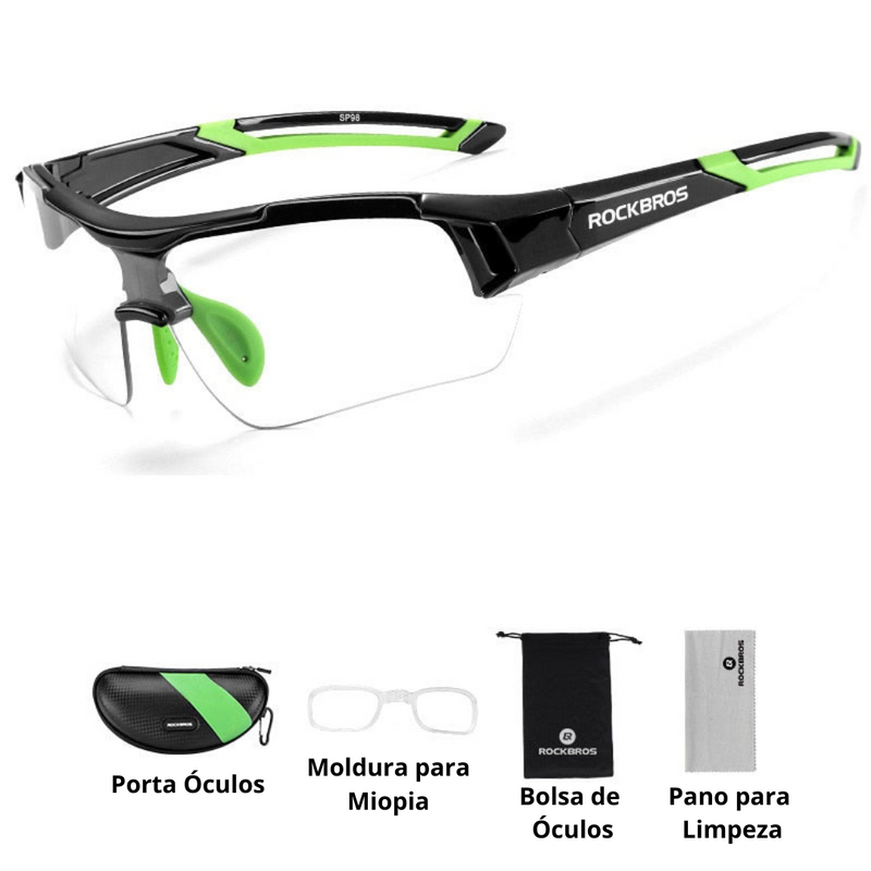 Óculos Ciclismo com Proteção UV400 Masculino/Feminino RockBros