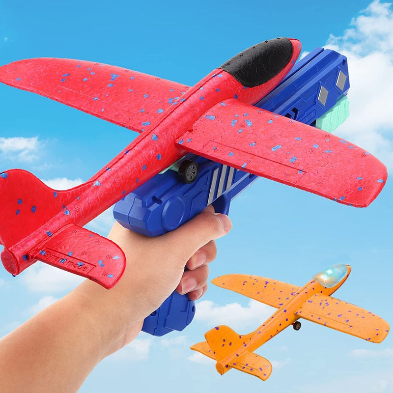 Kit Completo Lançador de Avião + Avião AeroSpeed