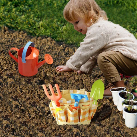 Kit Ferramentas de Jardinagem para Crianças